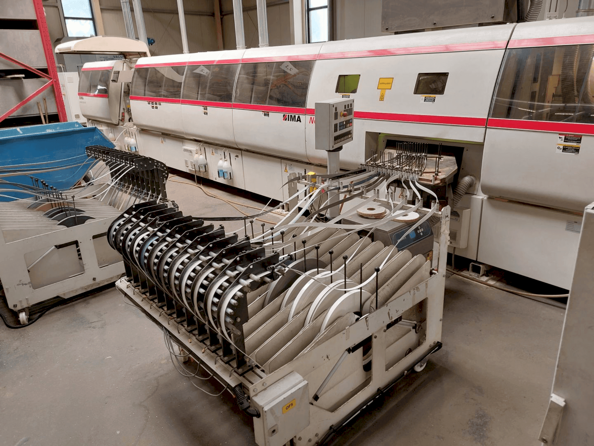 Makine  IMA Novimat Systems/I/G80/1000 - Önden görünüm