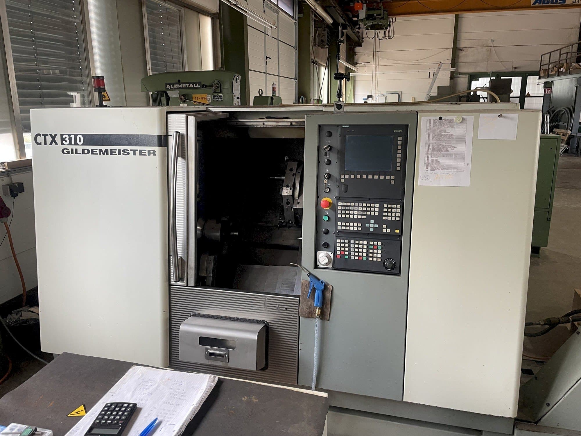 Makine  Gildemeister CTX 310 - Önden görünüm