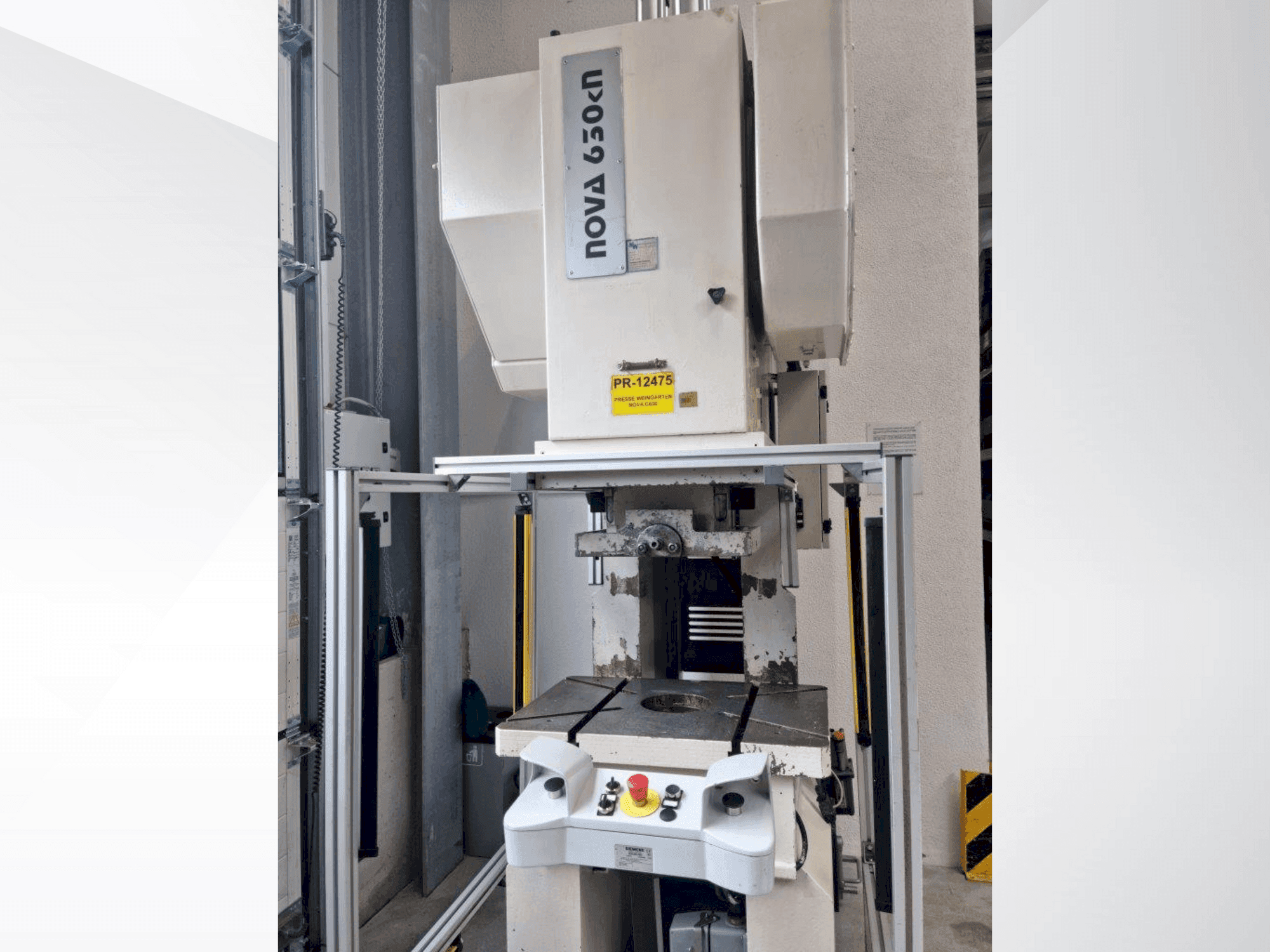 Makine  BEUTLER Nova C630kN - Önden görünüm