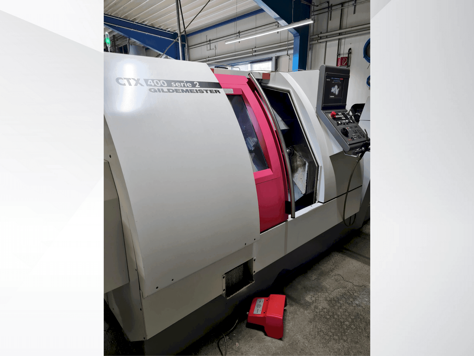 Makine  Gildemeister CTX 400 S2 - Önden görünüm