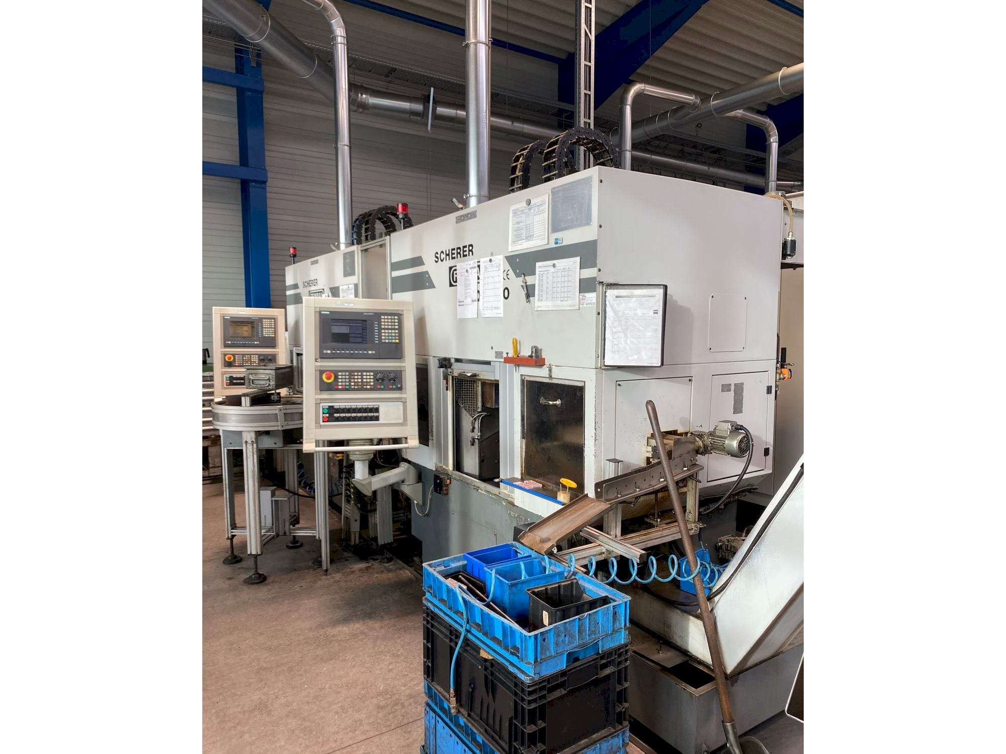 Makine  Scherer - Feinbau VDZ 100 - Önden görünüm