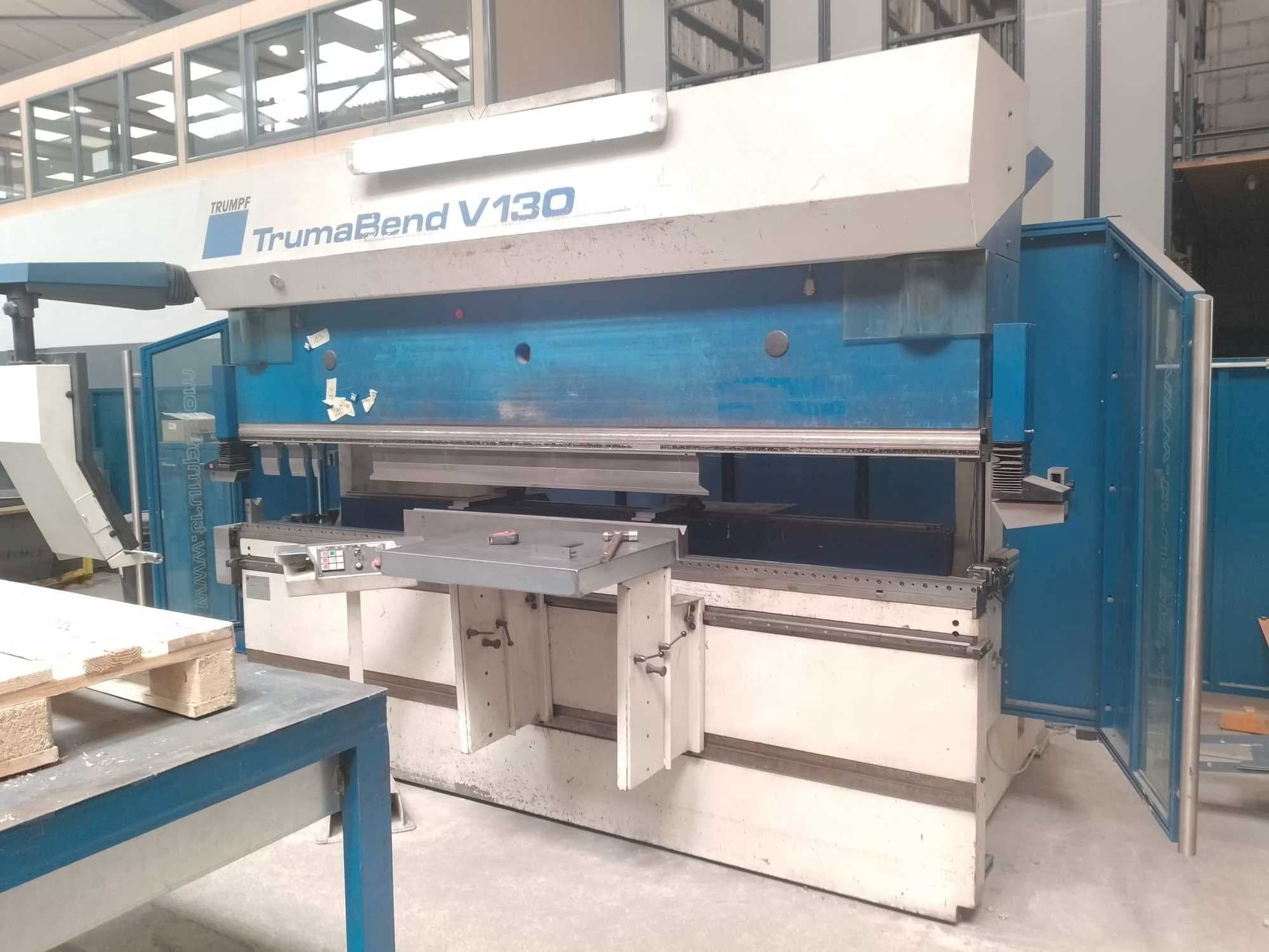 Makine  Trumpf Trumabend V130 - Önden görünüm