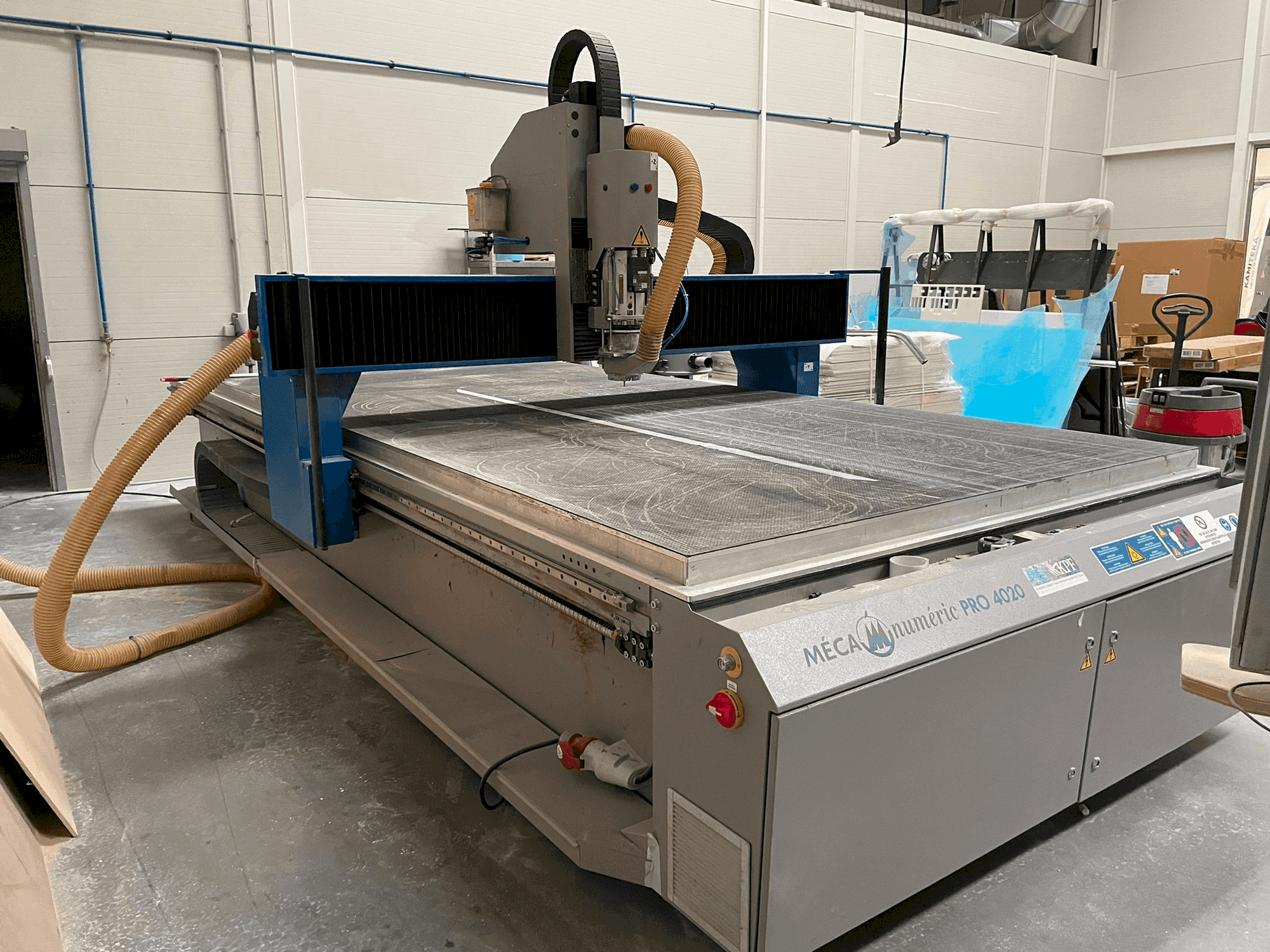 Makine  MECANUMERIC PRO 4020 - Önden görünüm