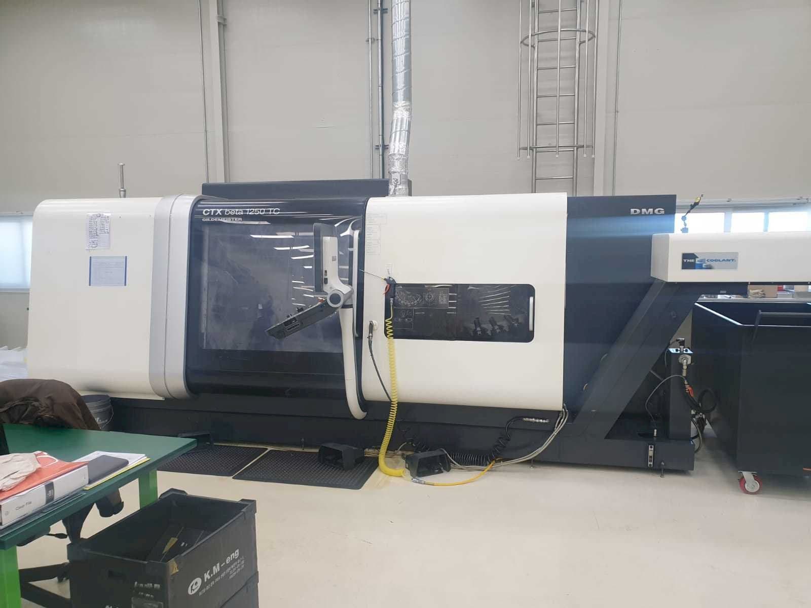 Makine  DMG MORI Gildemeister CTX Beta 1250 TC - Önden görünüm