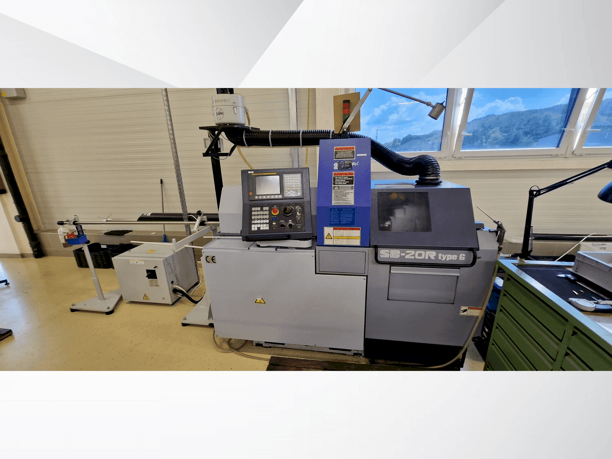 Makine  Star SB-20R type G - Önden görünüm