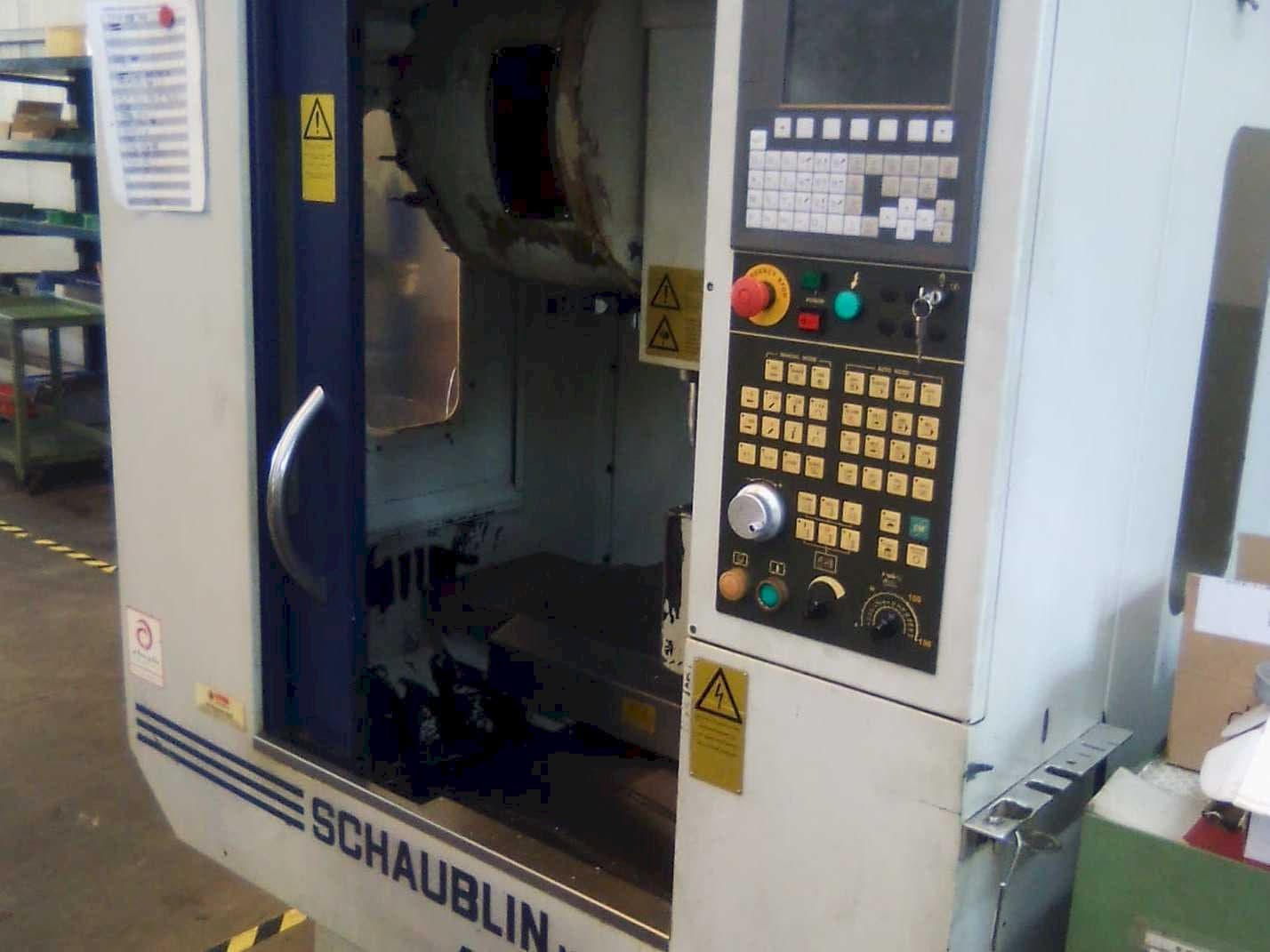 Makine  SCHAUBLIN 48V - Önden görünüm