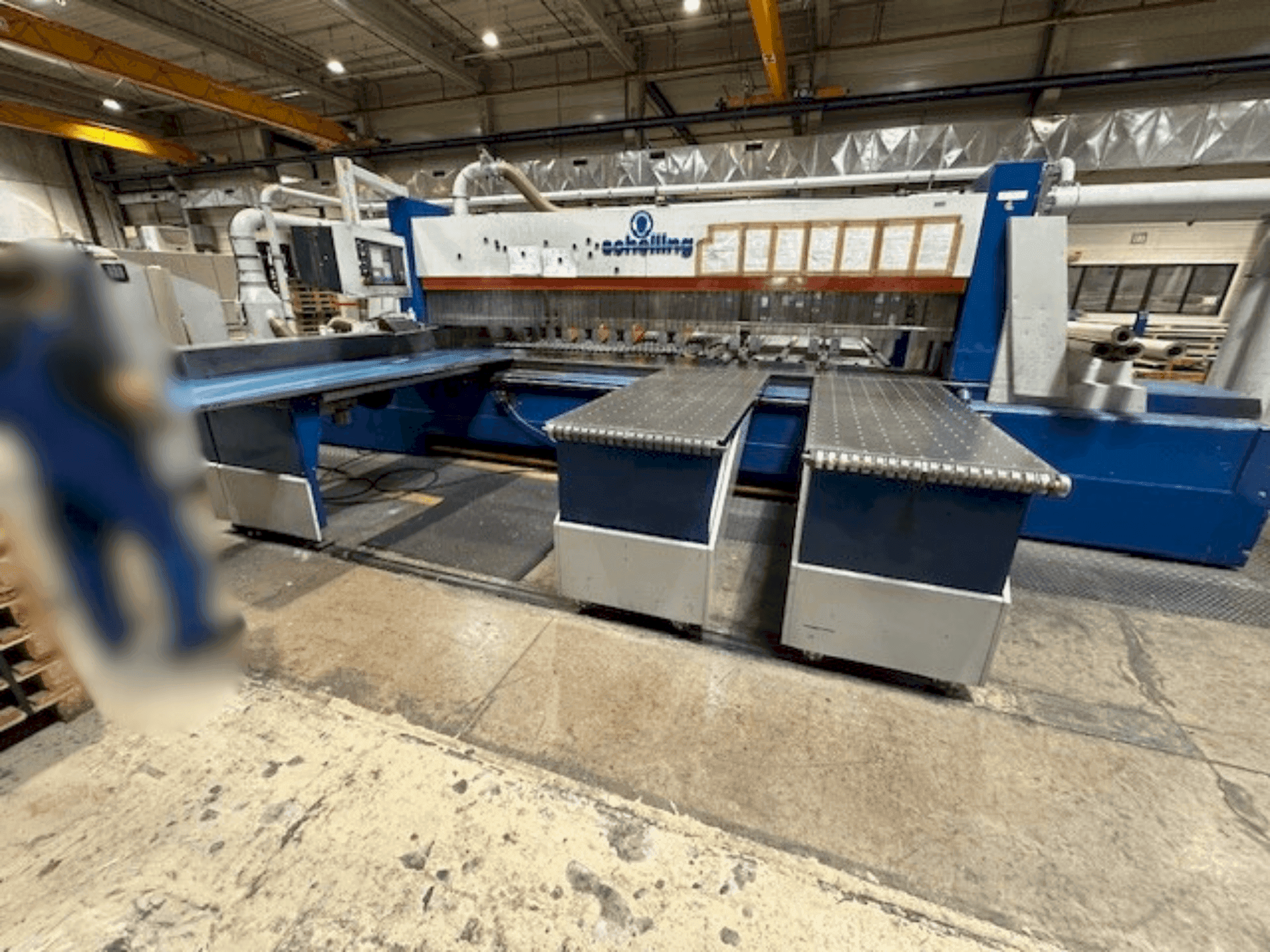 Makine  SCHELLING FSM-430 - Önden görünüm