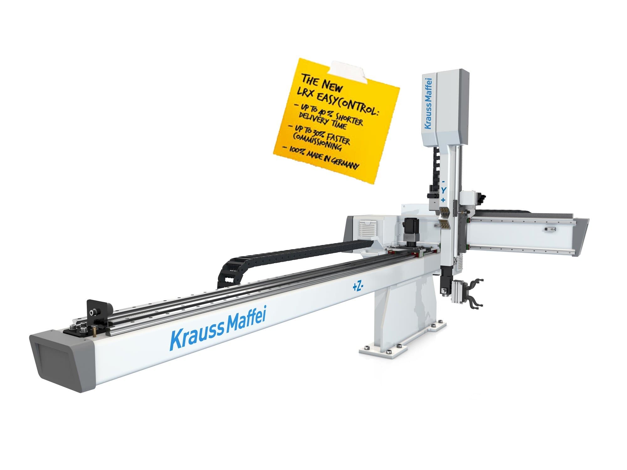 Makine  Krauss Maffei LRX EasyControl 50 - Önden görünüm