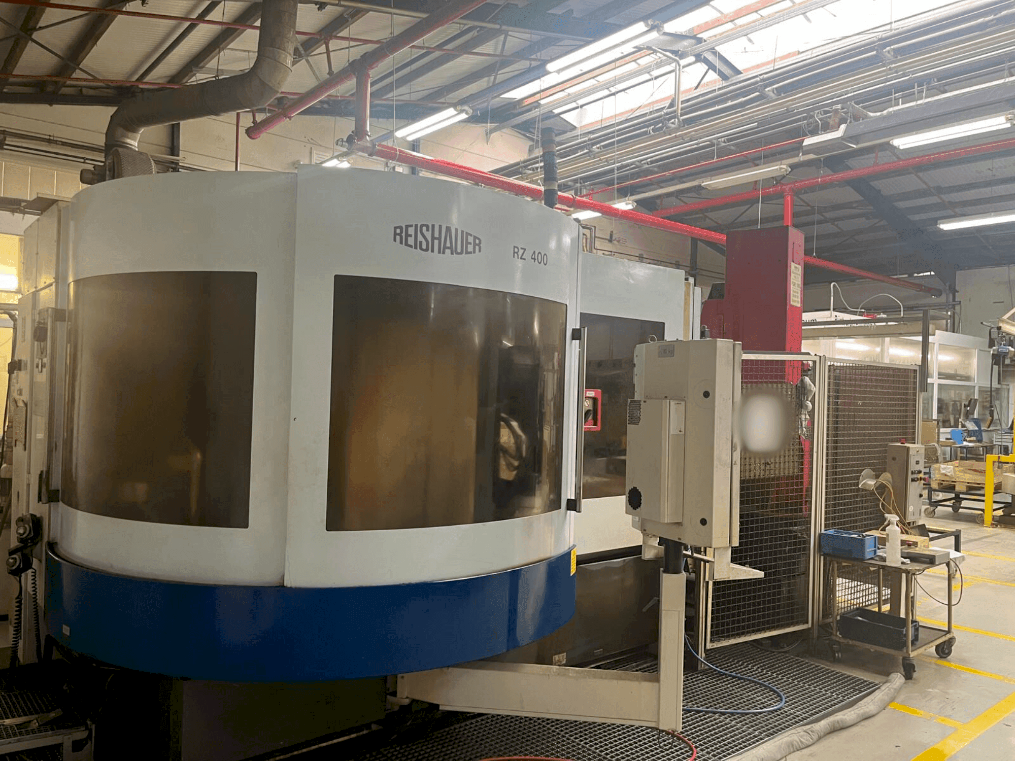 Makine  Reishauer RZ 400 - Önden görünüm