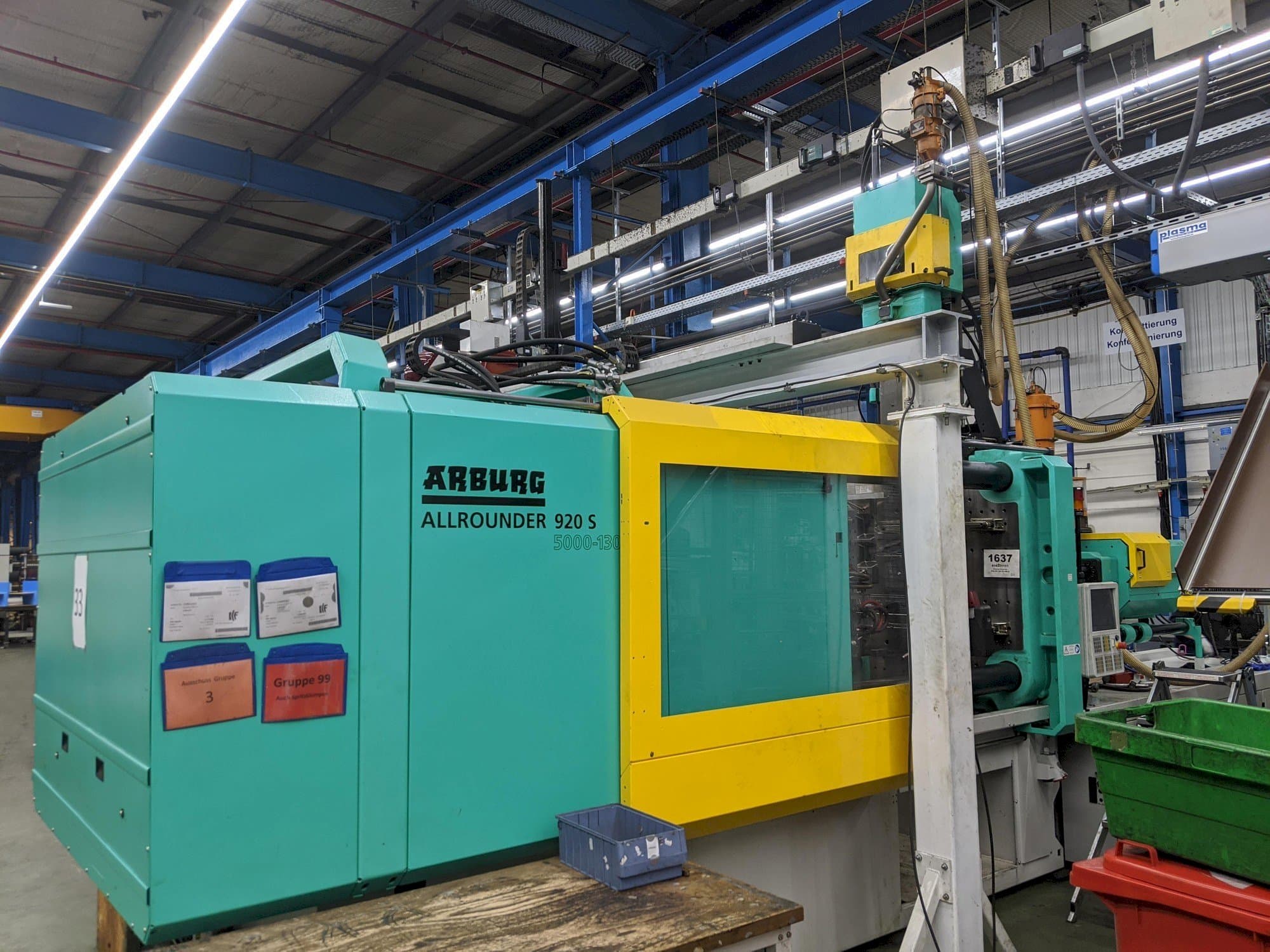 Makine Arburg ALLROUNDER 920 S 5000 - 1300 / 400 - Önden görünüm