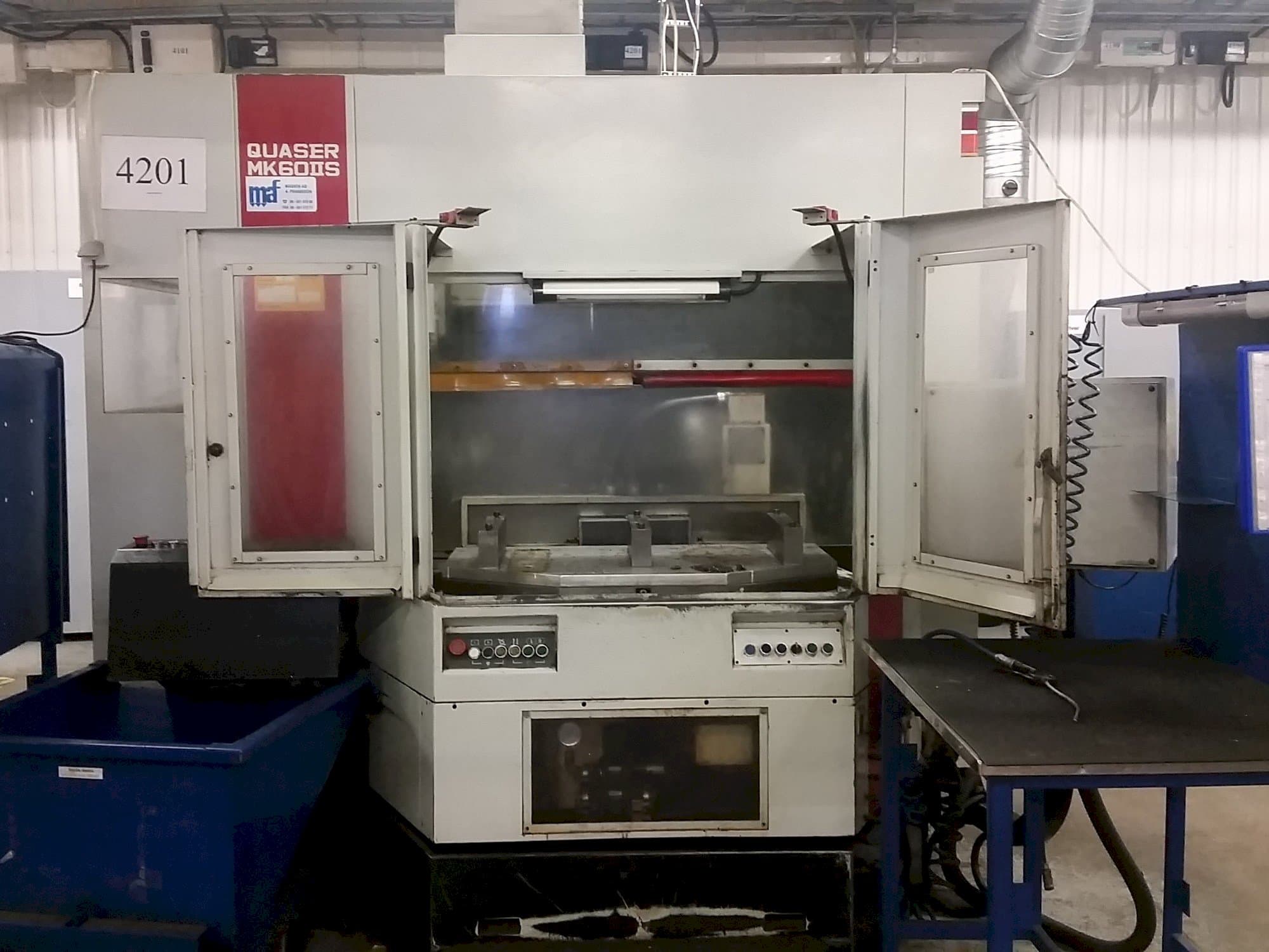 Makine  Quaser MK60 IIS - Önden görünüm