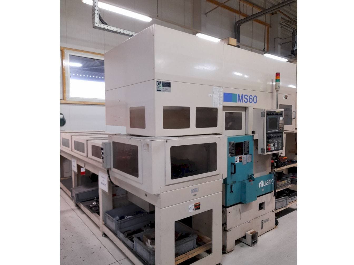 Makine  Muratec MS60 - Önden görünüm