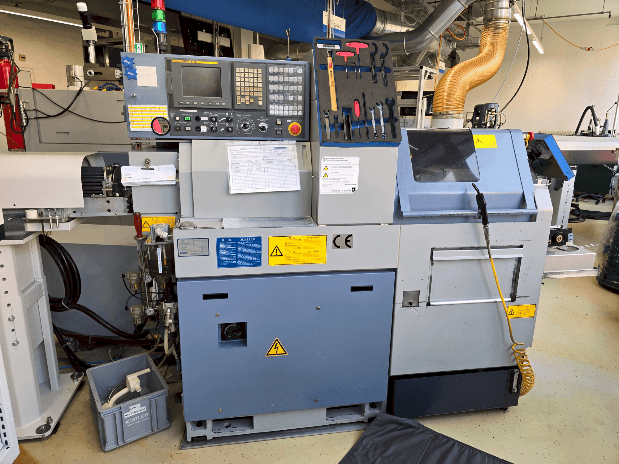 Makine  STAR MICRONICS SB-16D - Önden görünüm
