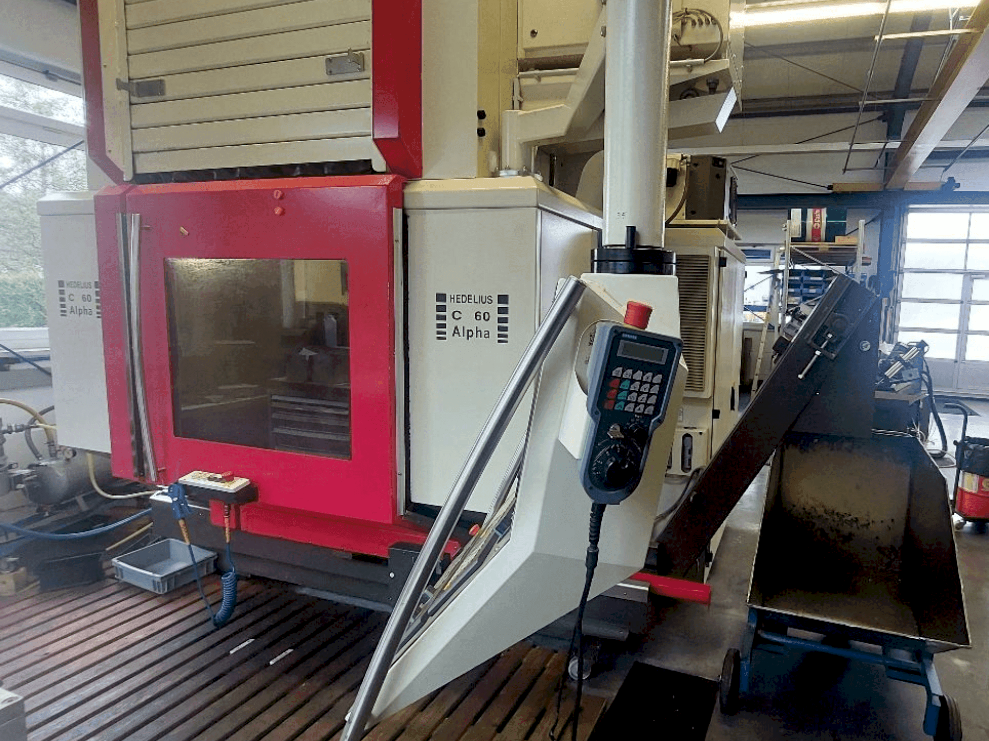 Makine  HEDELIUS C60 ALPHA 800 - Önden görünüm