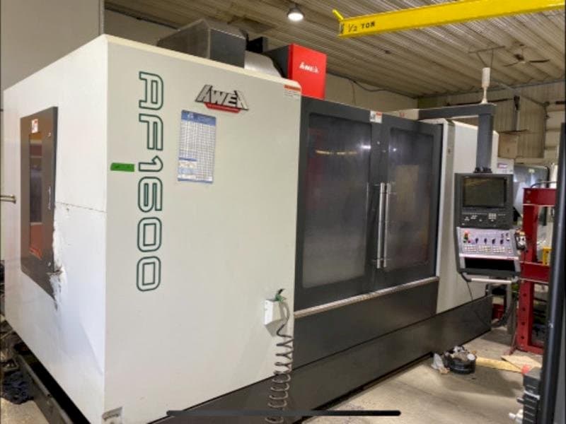 Makine  AWEA AF-1600 - Önden görünüm