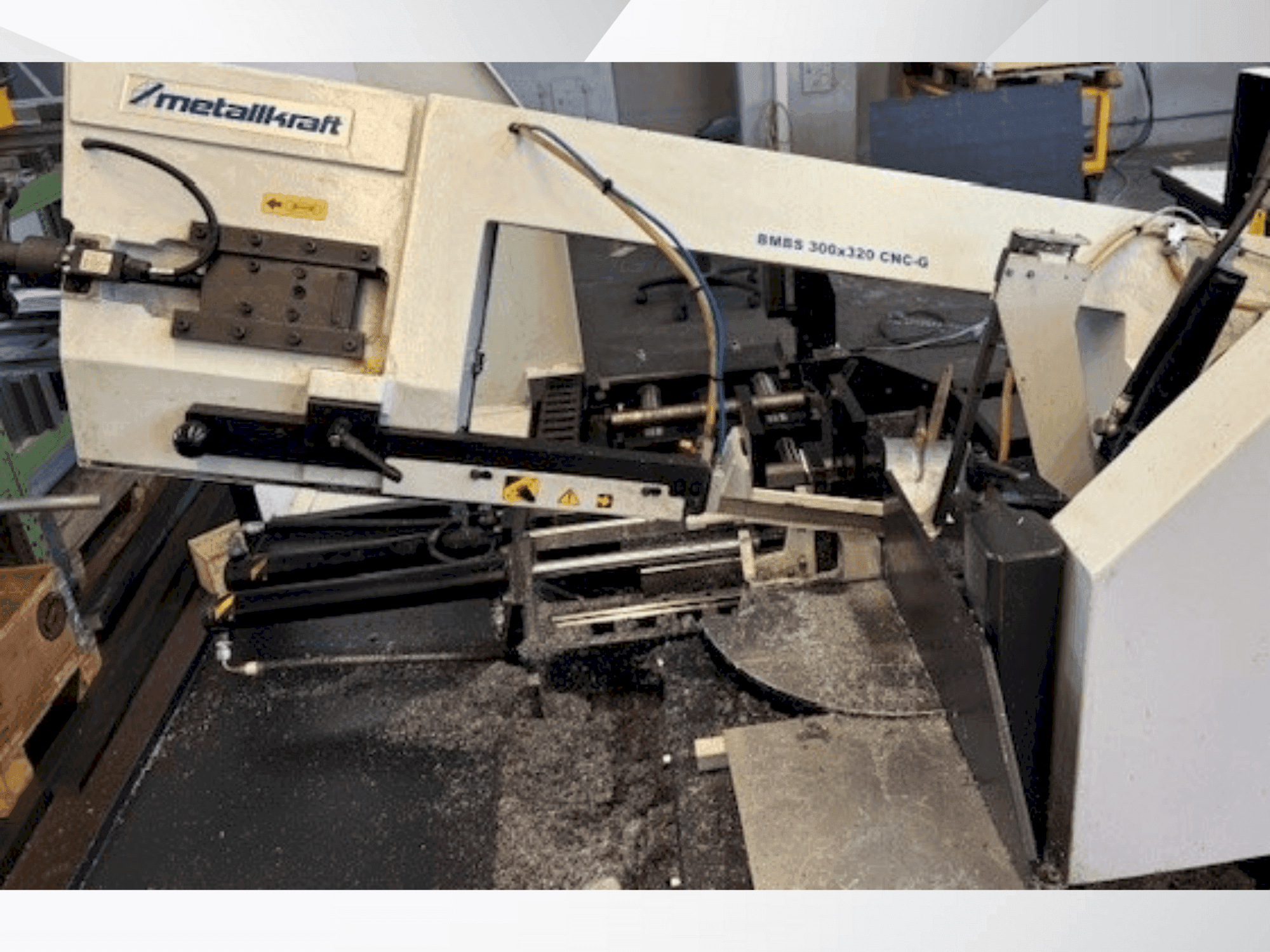 Makine  Metallkraft  BMBS 300X320 - Önden görünüm