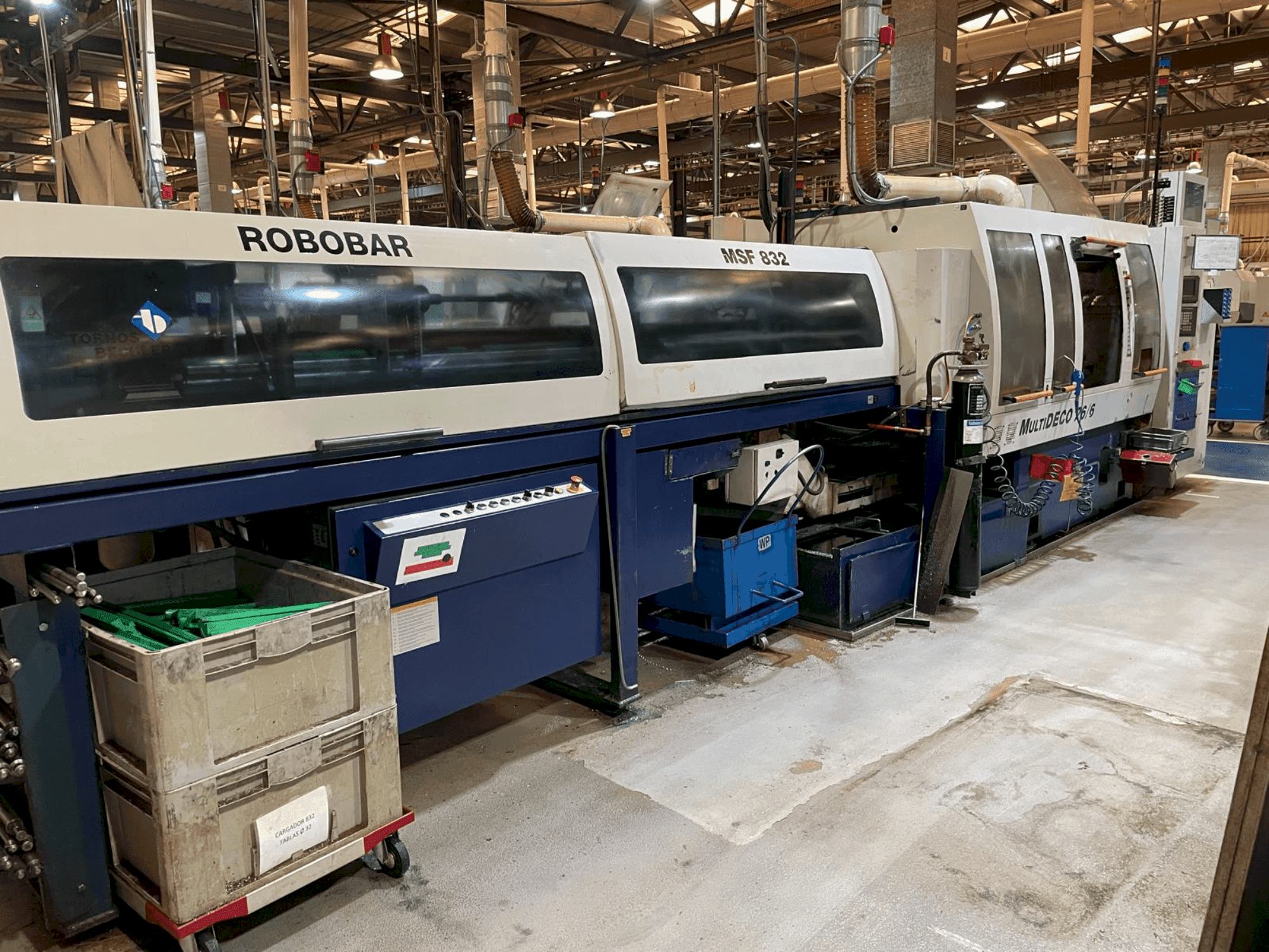 Makine  Tornos-Bechler MultiDeco 26-6 - Önden görünüm