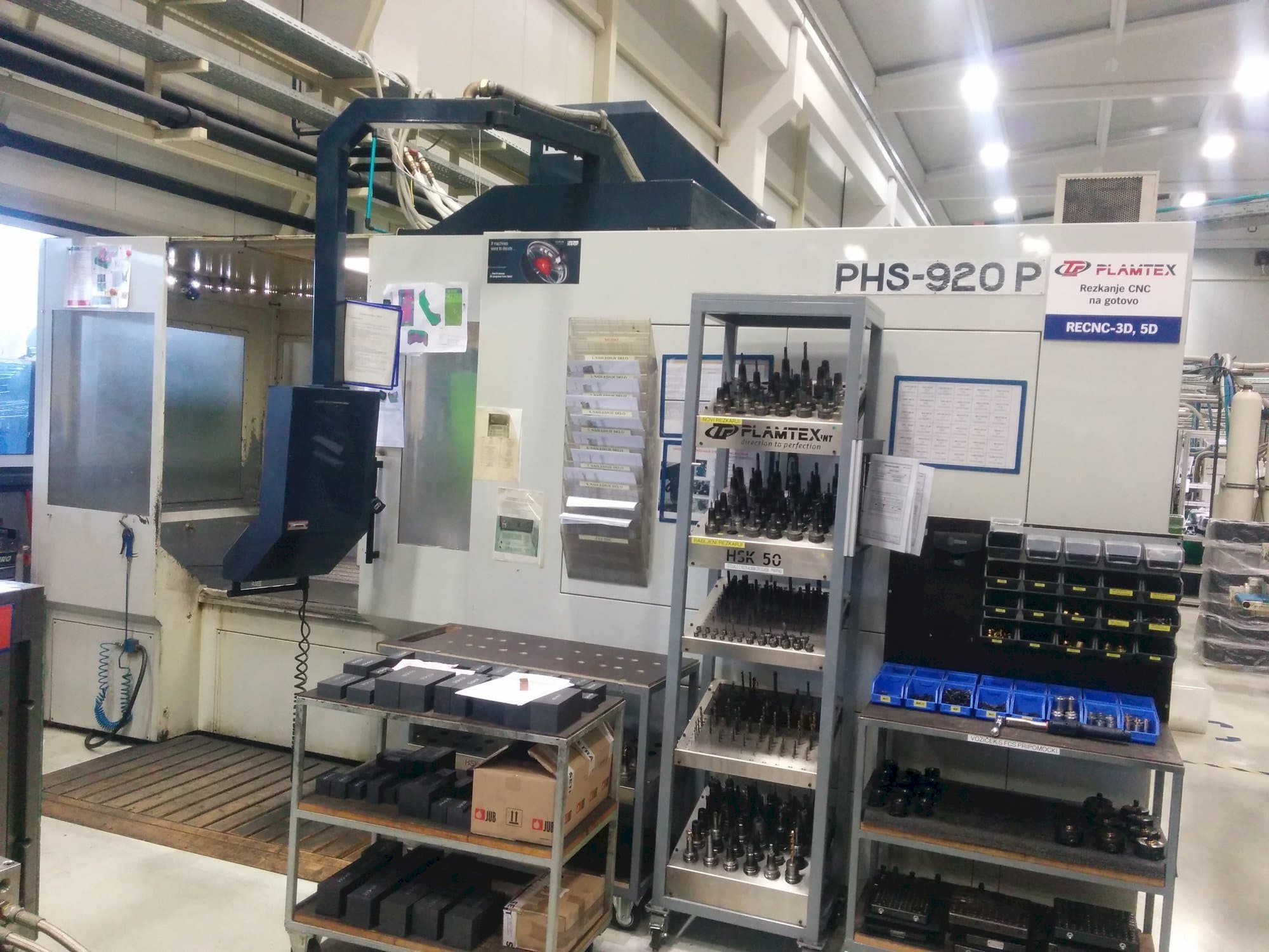 Makine  Parpas PHS 920P - Önden görünüm