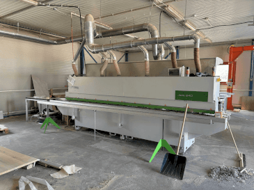 Makine  BIESSE Jade 240 - Önden görünüm