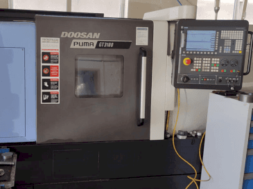 Makine  DOOSAN Puma GT3100 - Önden görünüm