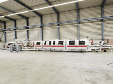 Makine  WEHRMANN Combima /K/I/R80/1260/V - Önden görünüm