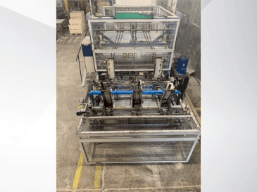 Makine  DELTA pallet nailing machine line - Önden görünüm