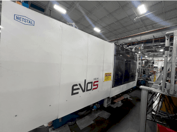 Makine  Netstal EVOS 5500-2900 Speed - Önden görünüm
