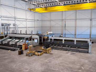 Makine  BLM Adige LT8 4kW Co2 - Önden görünüm