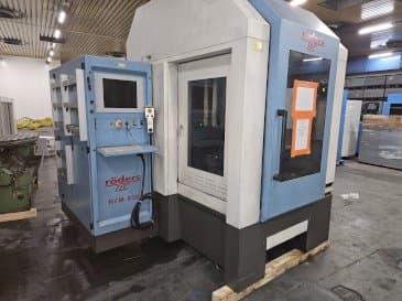 Makine  RÖDERS RFM 600/2 - Önden görünüm