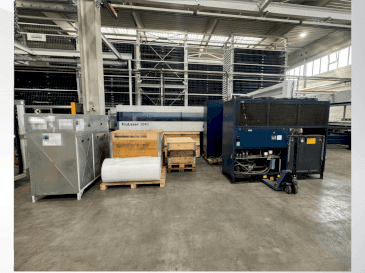 Makine TRUMPF TruLaser 3040 - Önden görünüm