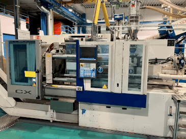 Makine  Krauss Maffei 65-180 CX - Önden görünüm