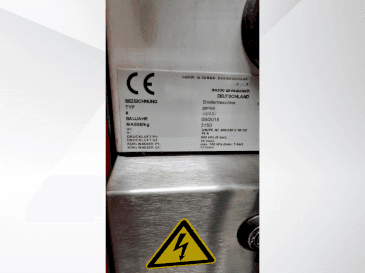 Makine ZK GENIUS 700 - Önden görünüm