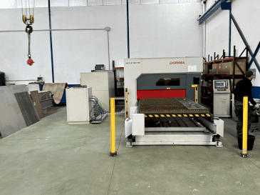 Makine  Durma HD-F 3015 - Önden görünüm