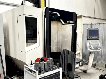 Makine  DMG MORI ecoMill 70 - Önden görünüm