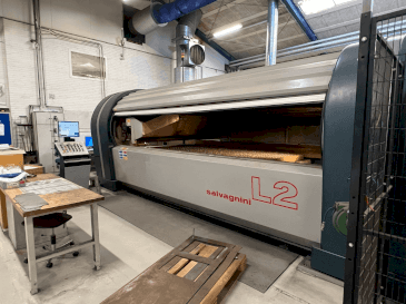 Makine  Salvagnini L2 Lightning - Önden görünüm