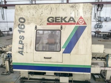 Makine GEKA - Önden görünüm ALPS-150