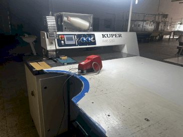 Makine  KUPER FWS 1250 - Önden görünüm