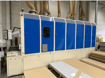 Makine  HEESEMANN LSM8 / EA2 - Önden görünüm