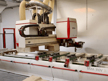Makine IMA BIMA 310V 120/600 - Önden görünüm