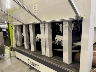 Makine  COSMA 1300 2B V10D1B+C - Önden görünüm