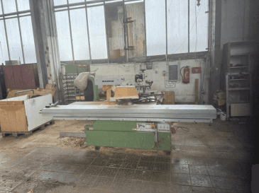 Makine Martin T72 - Önden görünüm