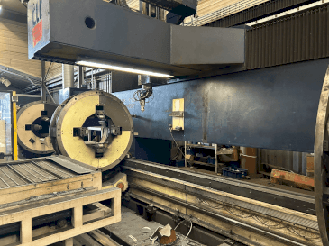 Makine  TTM FL 600 3D - Önden görünüm