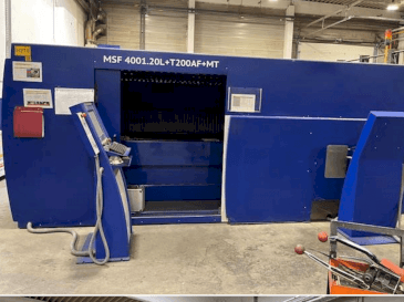 Makine  MicroStep Fiber MSF 4001.20L - Önden görünüm