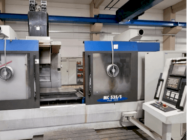Makine STAMA MC 535 - Önden görünüm