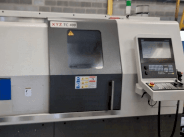 Makine  XYZ TC 400 - Önden görünüm