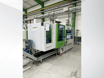 Makine  Krauss Maffei 110-750 CX - Önden görünüm