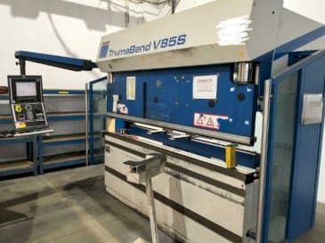 Makine Trumpf TrumaBend V85S - Önden görünüm