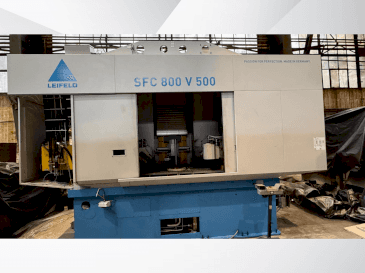 Makine LEIFELD SFC 800 V 500 - Önden görünüm