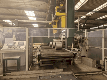 Makine  TTM FL 600 3D - Önden görünüm