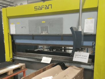 Makine Safan E-Brake 80-2550 TS 1 - Önden görünüm